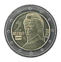 2 Euro Kursmünze Österreich "Berta von Suttner"