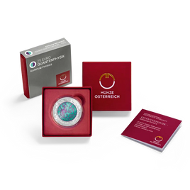 25 Euro Niobmünze Österreich 2026 "Quantenphysik"