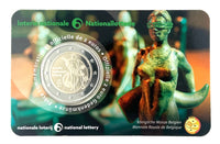 Coincard 2 Euro Sondermünze Belgien 2025"Nationallotterie"