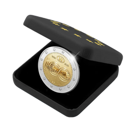 Reverse Proof 2 Euro Sondermünze Belgien 2026"100 Jahre Belgischen Staatsbahnen SNCB"