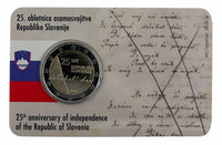 Coincard 2 Euro Sondermünze Slowenien 2015-2026 Wahlweise