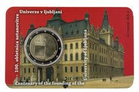 Coincard 2 Euro Sondermünze Slowenien 2015-2026 Wahlweise