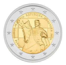 PP 2 Euro Sondermünze Kroatien 2025 "König Tomislav"