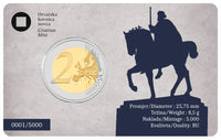 Coincard 2 Euro Sondermünze Kroatien 2025 "König Tomislav"