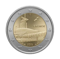 2 Euro Sondermünze Deutschland 2026 "Bremen"