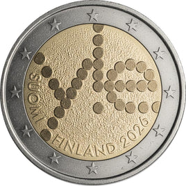 2 Euro Sondermünze Finnland 2026"Yleisradio"