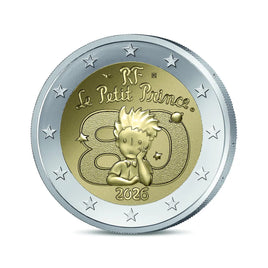 Reverse Proof 2 Euro Sondermünze Frankreich 2026"Petit Prince"