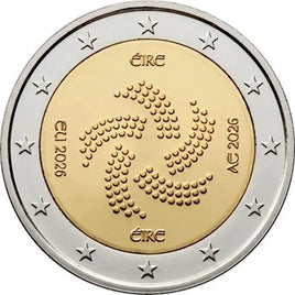 2 Euro Sondermünze Irland 2026"EU Präsidentschaft"