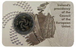 Coincard 2 Euro Sondermünze Irland 2026"EU Präsidentschaft"