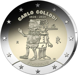 2 Euro Sondermünze Italien 2026"Pinocchio"