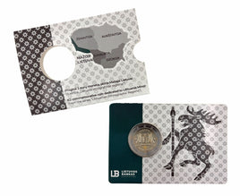 Coincard 2 Euro Sondermünze Litauen 2025"Mažoji Lietuva"