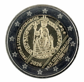 2 Euro Sondermünze Luxemburg 2026"Karlspreis"