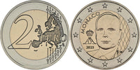 2 Euro Kursmünze Monaco "Prince Albert II "