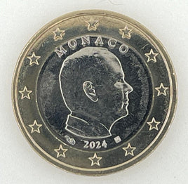 1 Euro Kursmünze Monaco "Prince Albert II "