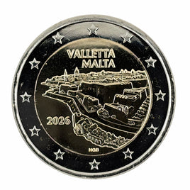 2 Euro Sondermünze Malta 2026 "Valletta"