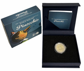 Reverse Proof 2 Euro Sondermünze Italien 2026"Pinocchio"