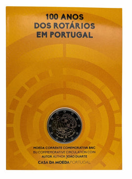 Coincard 2 Euro Sondermünze Portugal 2026 "Rotary Club"