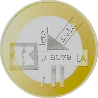 3 Euro Bimetallmünze Slowenien UNC Wahlweise