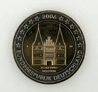 2 Euro Sondermünze Deutschland 2006"Holstentor"