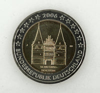 2 Euro Sondermünze Deutschland 2006"Holstentor"