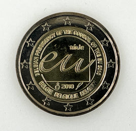 2 Euro Sondermünze Belgien 2010"EU Präsidentschaft"