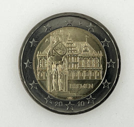 2 Euro Sondermünze Deutschland 2010 "Bremen"