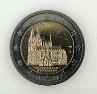 2 Euro Sondermünze Deutschland 2011 "Kölner Dom"