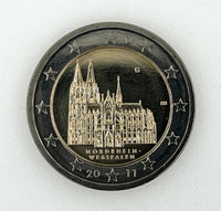 2 Euro Sondermünze Deutschland 2011 "Kölner Dom"