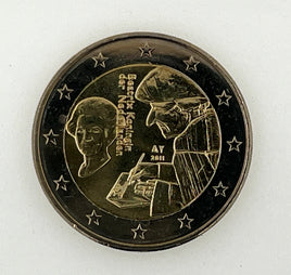 2 Euro Sondermünze Niederlande 2011"Erasmus"