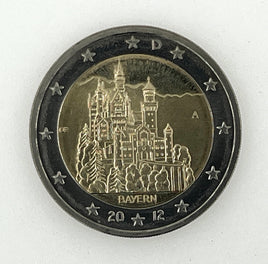 2 Euro Sondermünze Deutschland 2012 "Bayern"