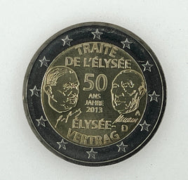 2 Euro Deutschland 2013 "Elysee Vertrag"