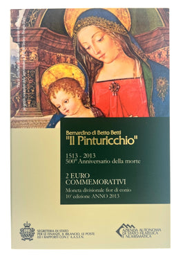 2 Euro Sondermünze San Marino 2013"Pinturicchio"