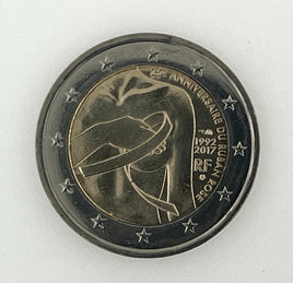 2 Euro Sondermünze Frankreich 2017"Brustkrebs"