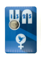 Coincard 2 Euro Sondermünze Malta 2022"UN Frauen Resolution für Frieden u. Sicherheit"