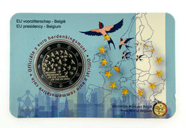 Coincard (NL) 2 Euro Sondermünze Belgien 2024"Ratspräsidentschaft"