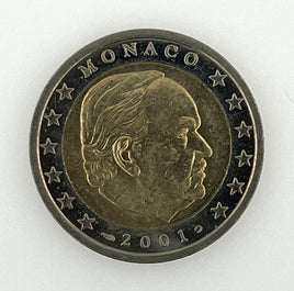 2 Euro Kursmünze Monaco "Fürst Rainer III."