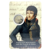 Coincard 2 Euro Sondermünze Malta 2023"Napoleon Bonaparte"