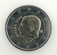 2 Euro Kursmünze Spanien "König Felipe VI"